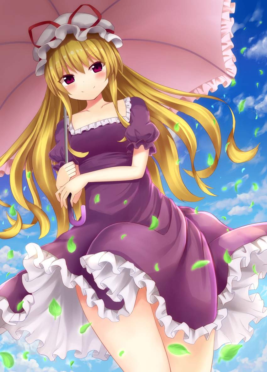 【東方Projectエロ画像】八雲紫のアヘ顔を見たい人向けの秘密部屋がこちらです！