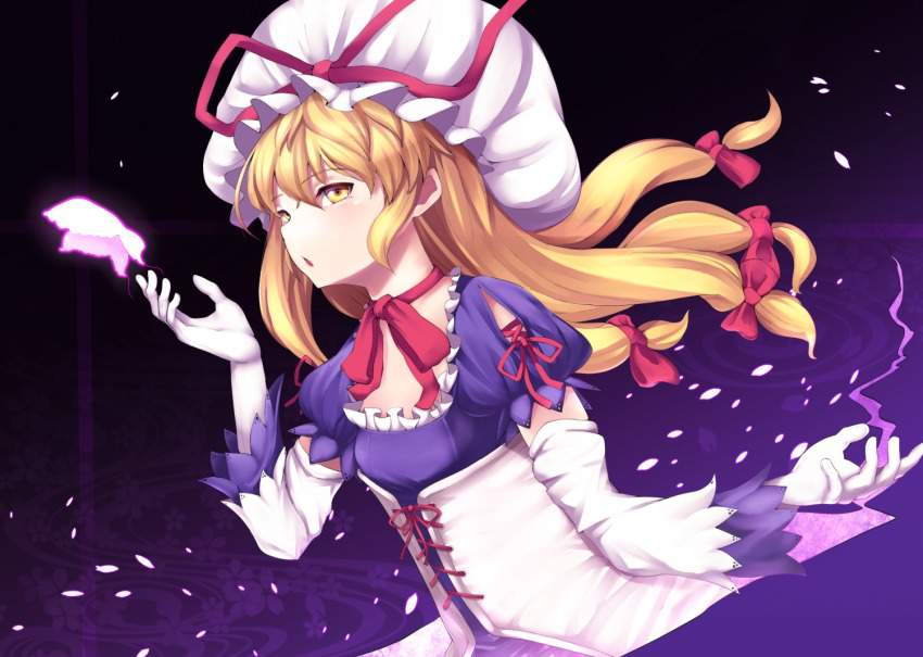 【東方Projectエロ画像】八雲紫のアヘ顔を見たい人向けの秘密部屋がこちらです！