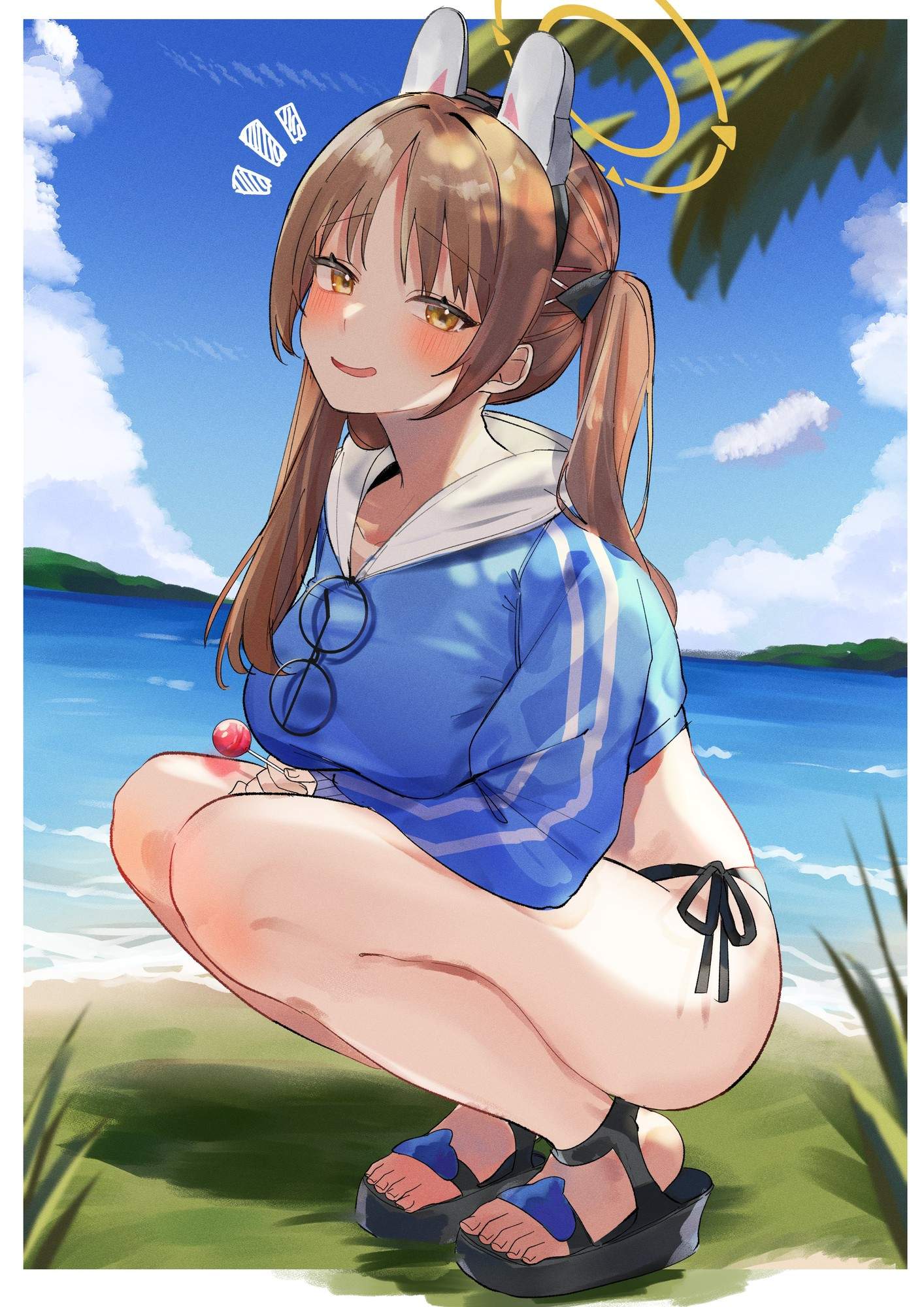 風倉モエのセクシーで抜ける二次エロ画像集【ブルーアーカイブ】