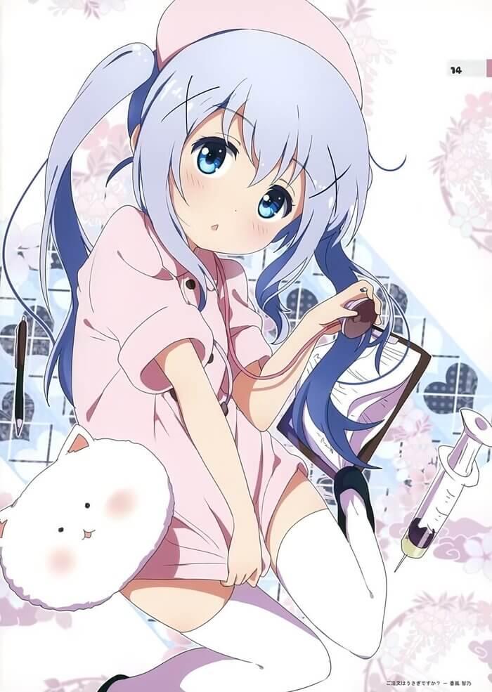 チノの抜けるエッチなセックス画像！【ご注文はうさぎですか？】