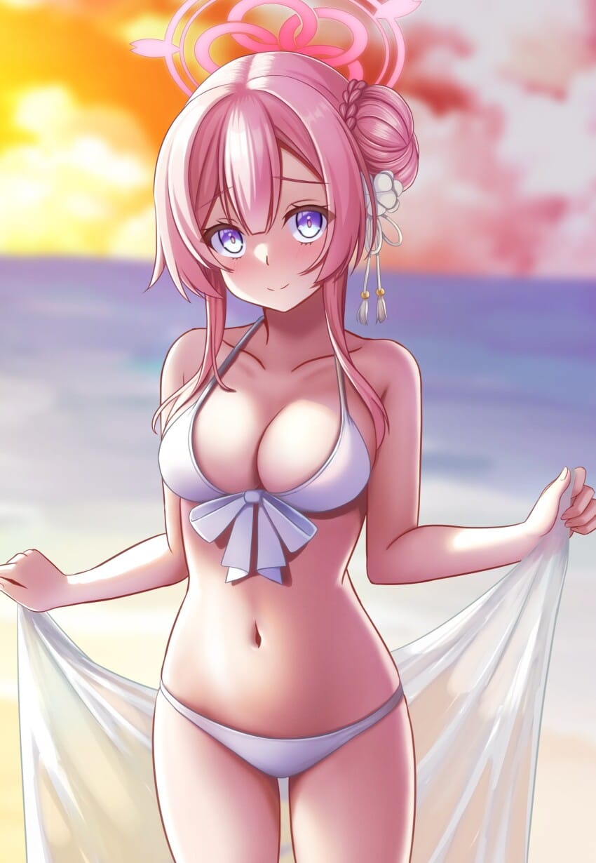 【ブルーアーカイブ】水羽ミモリがオナニーしているのを想像して即抜き二次エロ画像