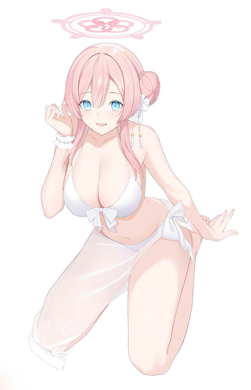 【ブルーアーカイブ】水羽ミモリがオナニーしているのを想像して即抜き二次エロ画像