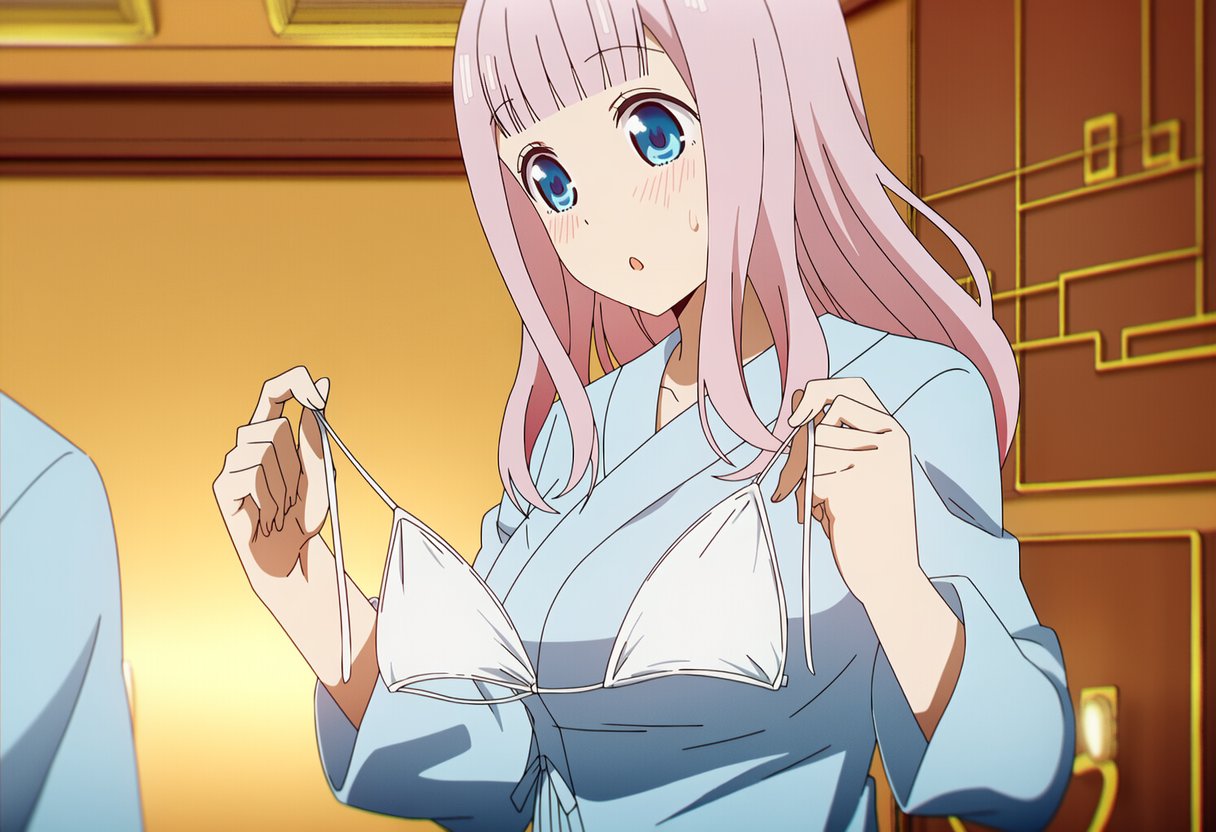 【かぐや様は告らせたい】こんな超絶エッロエロな藤原千花の抜ける二次エロ画像があったのか?!