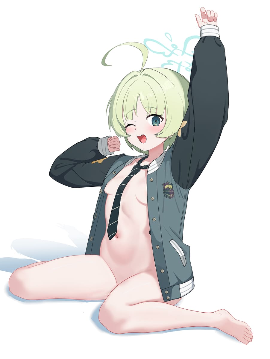 【ブルーアーカイブ】薄葉リツのオナネタにできる二次エロ画像
