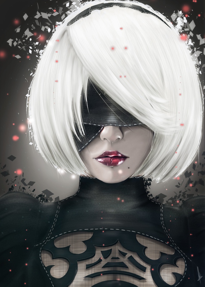 2Bの抜けるエッチなセックス画像！【NieR Automata】