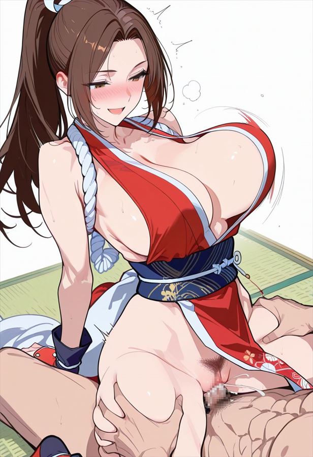 【餓狼伝説】不知火舞のイキ顔になってるドエロい抜ける画像