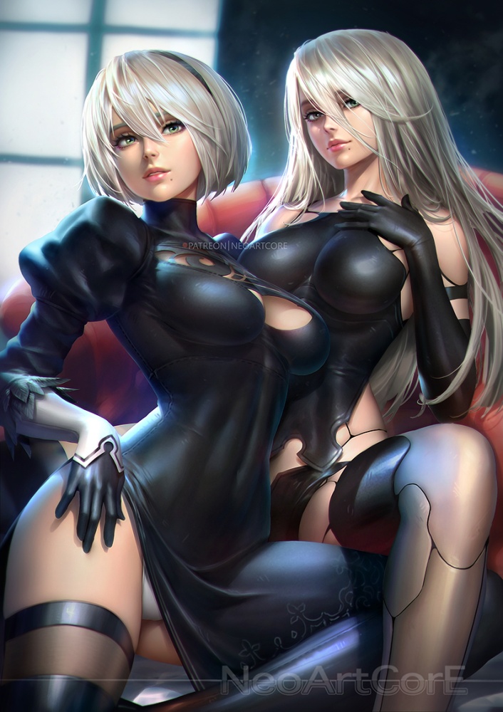 2Bの抜けるエッチなセックス画像！【NieR Automata】