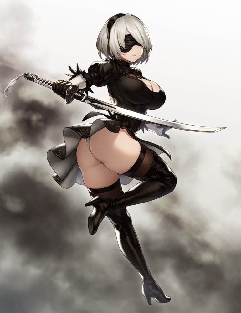 【NieR Automata】2Bとハメハメ濃厚Ｈがしたくなる二次エロ画像