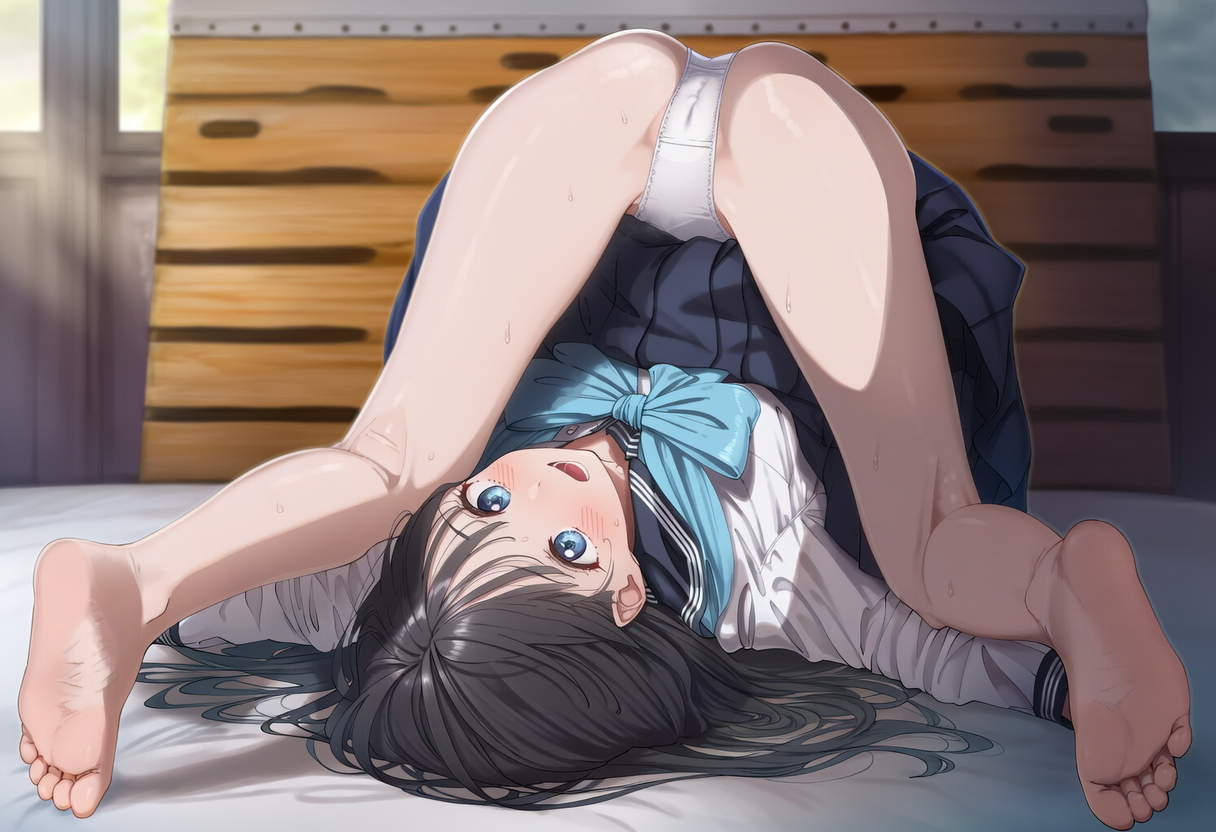 神原駿河の悩殺必死のセクシーポーズのエロ画像！【物語シリーズ】