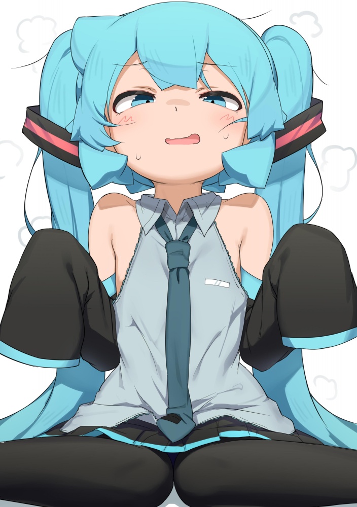 【ボーカロイド】初音ミクのイキ顔になってるドエロい抜ける画像