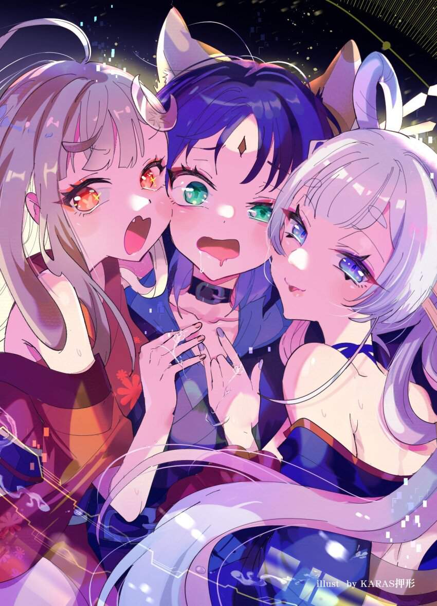 快楽に堕ちそうになってるアヘ顔の月見ヤチヨ抜けるエロ画像！【超かぐや姫！】