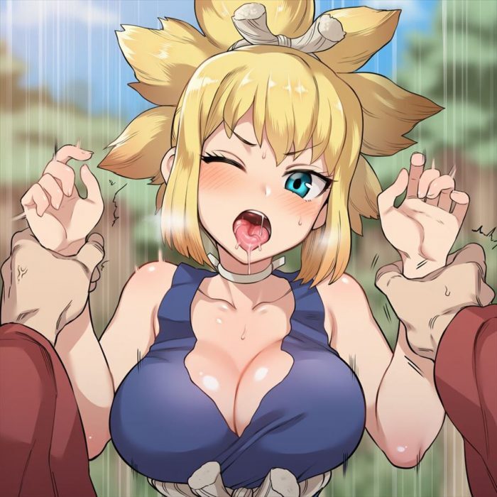 【エロ画像】ドクターストーンのエロコスプレの参考にしたくなるコハクのキャラクター画像