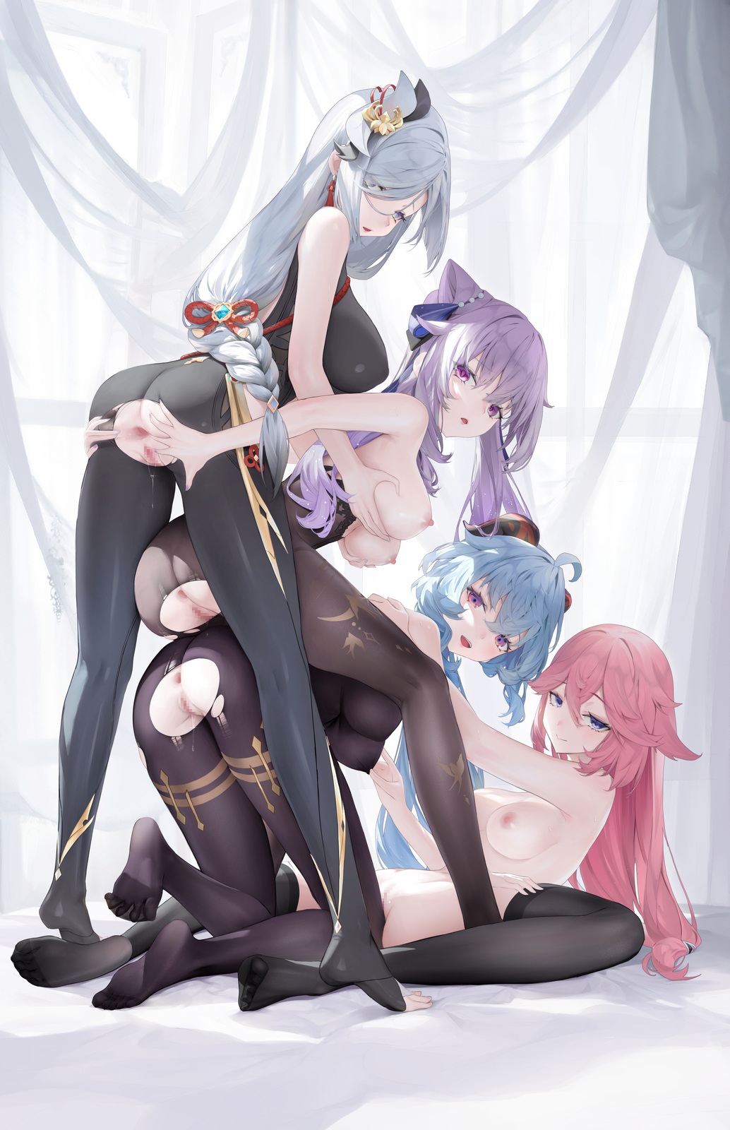【原神】八重神子の可愛い絵炉画像まとめ