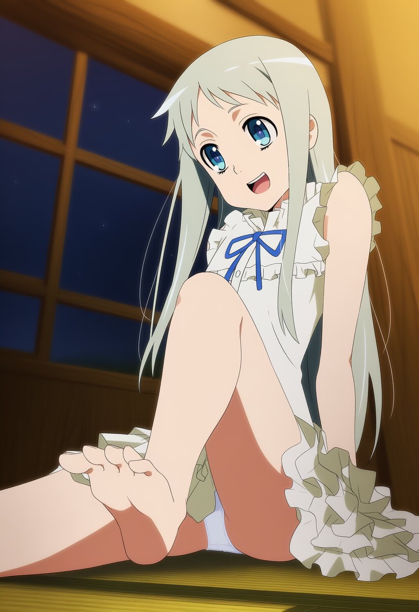 めんまの悩殺必死のセクシーポーズのエロ画像！【あの日見た花の名前を僕達はまだ知らない。】