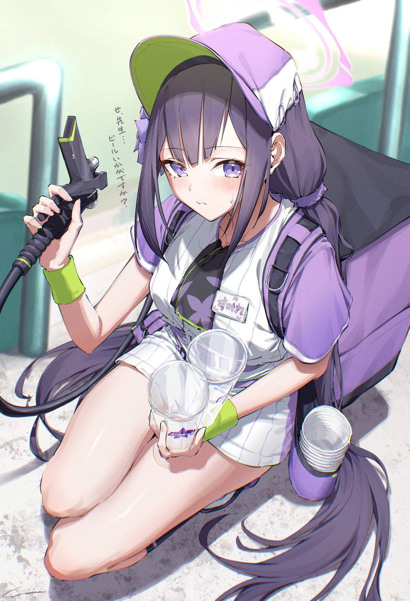 【ブルーアーカイブ】乙花スミレのえっちでかわいい二次エロ画像