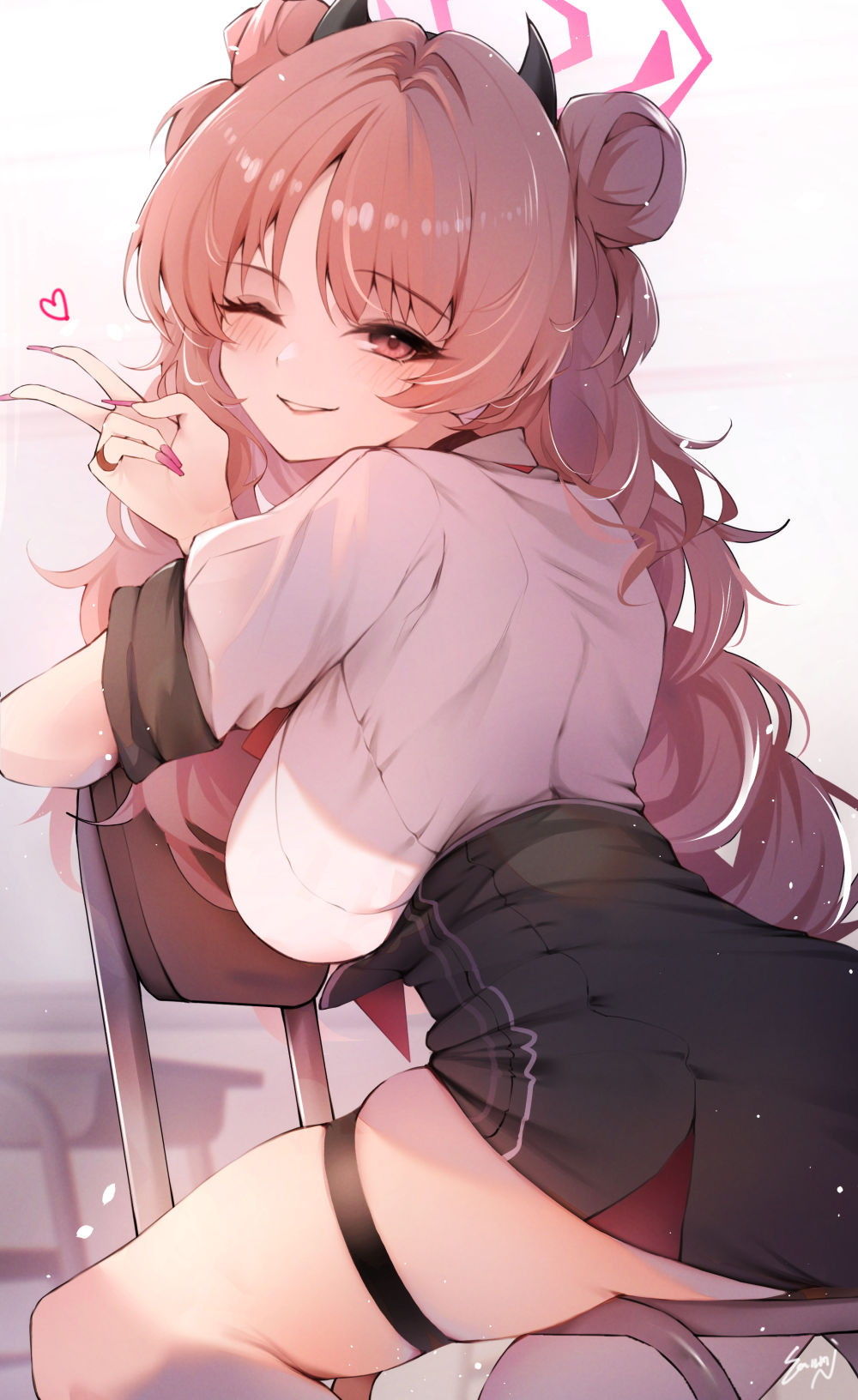 【エロ画像】夜桜キララとエッチする妄想をしたときにありがちな展開！(ブルーアーカイブ)