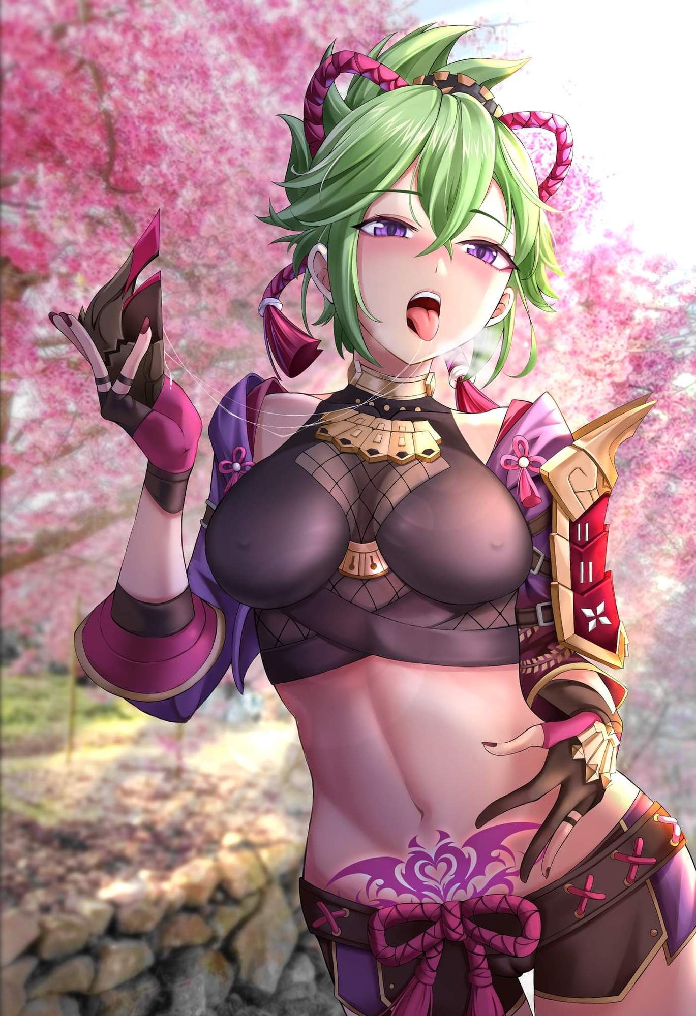 【エロ画像】可愛い久岐忍の画像を集めてみたが、エロすぎだろ・・・(原神)