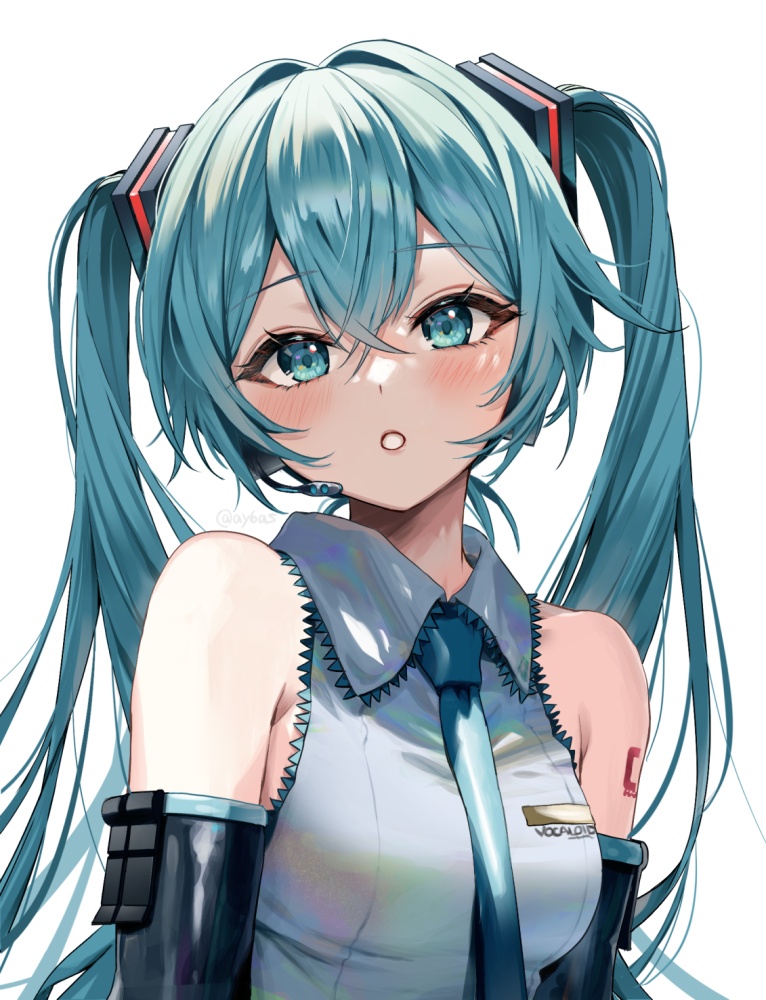 快楽に堕ちそうになってるアヘ顔の初音ミク抜けるエロ画像！【ボーカロイド】