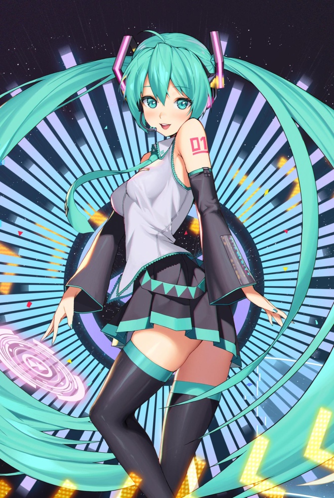 【ボーカロイド】こんな超絶エッロエロな初音ミクの抜ける二次エロ画像があったのか?!