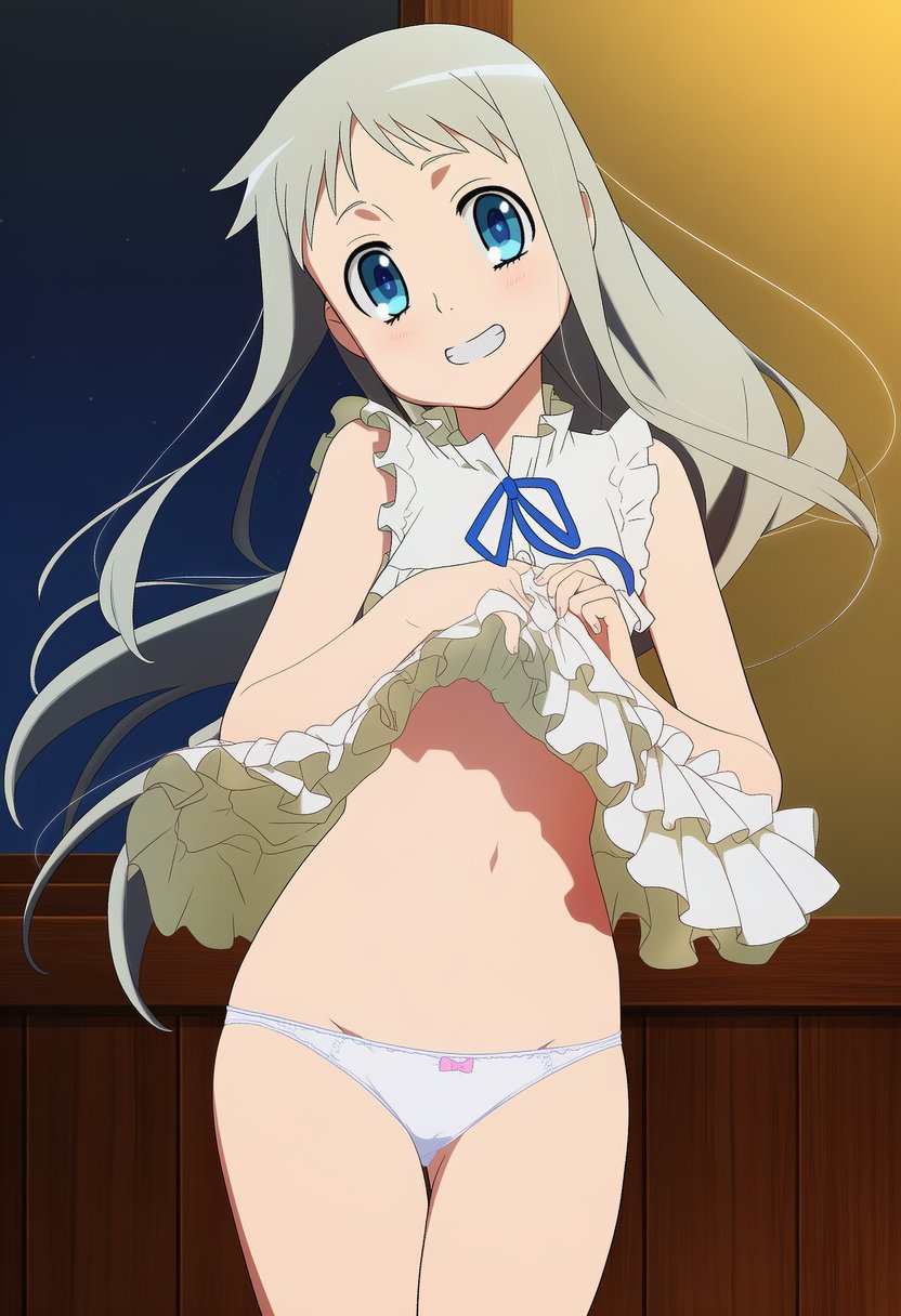 めんまの悩殺必死のセクシーポーズのエロ画像！【あの日見た花の名前を僕達はまだ知らない。】