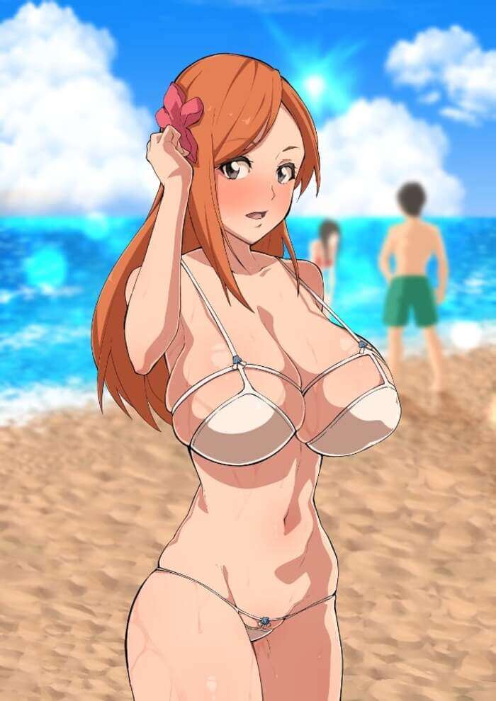 【BLEACH】井上織姫のがっつりむしゃぶりつきたいおっぱいエロ画像で即抜き！