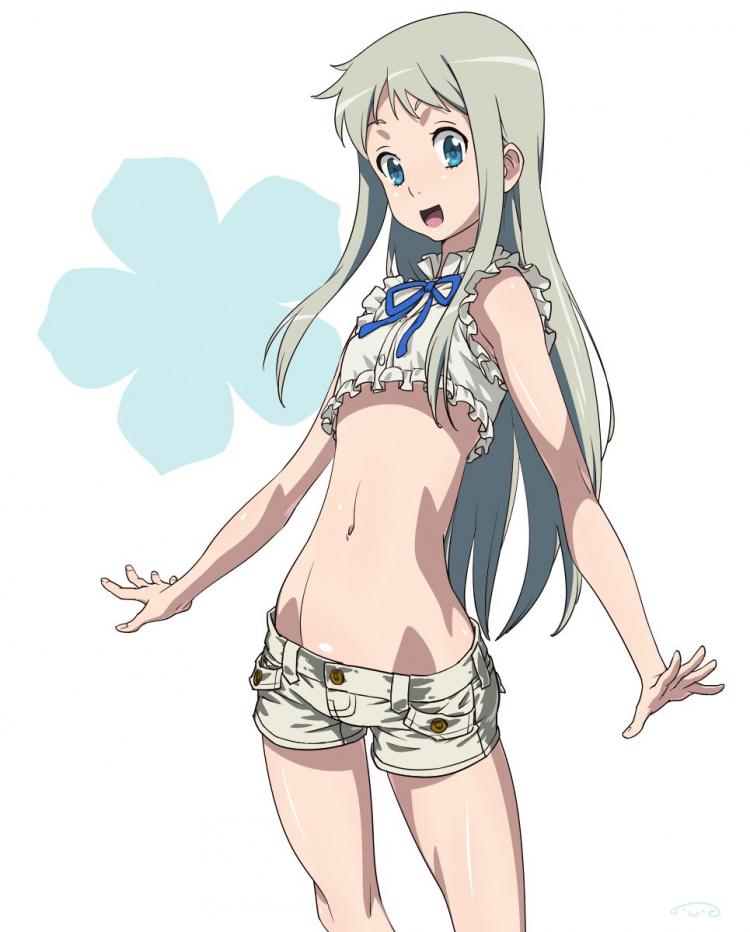 めんまの悩殺必死のセクシーポーズのエロ画像！【あの日見た花の名前を僕達はまだ知らない。】