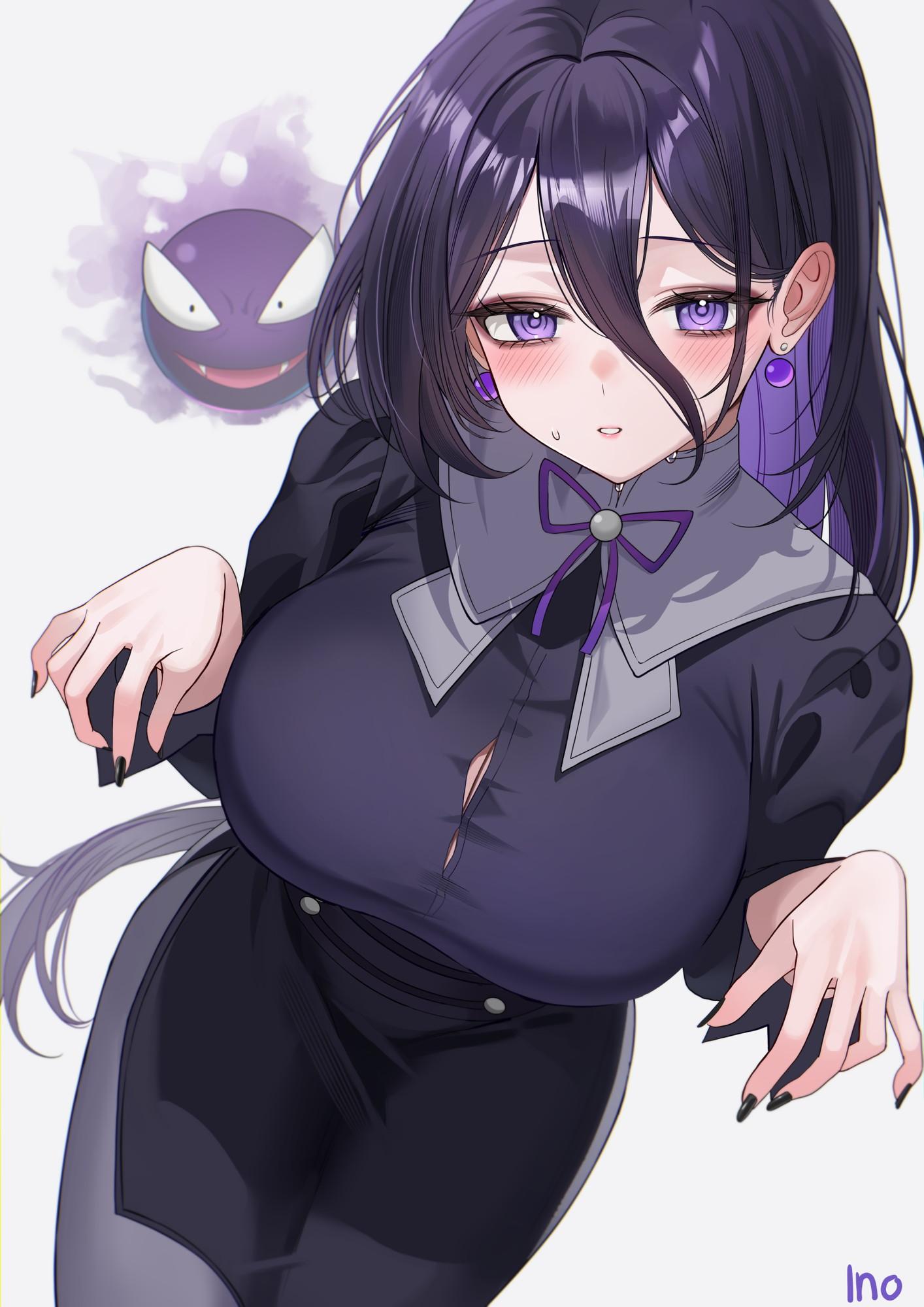 オカルトマニアの悩殺必死のセクシーポーズのエロ画像！【ポケットモンスター】