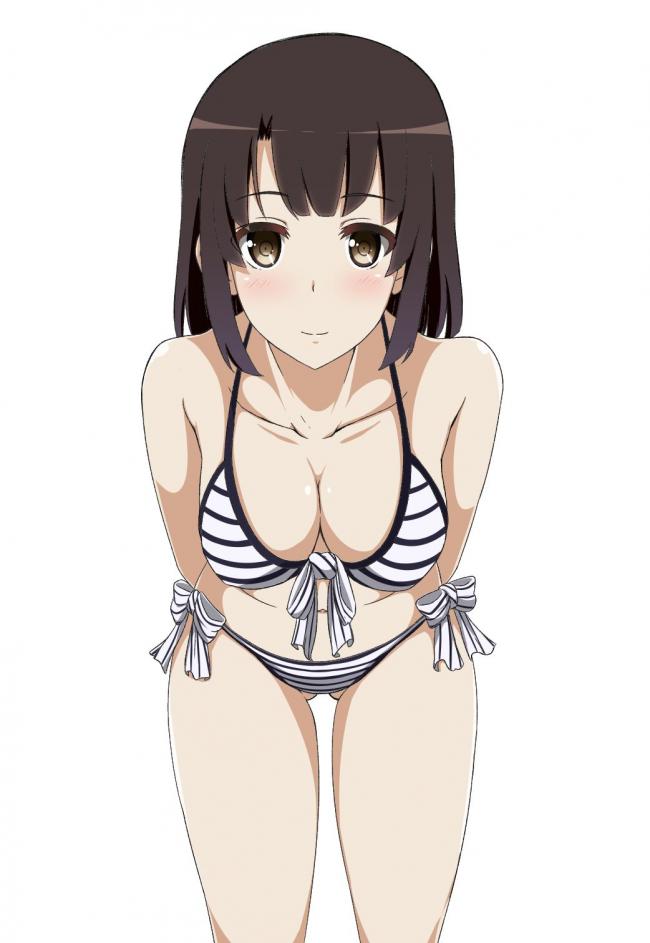 【エロ画像】冴えない彼女の育てかたのエロコスプレの参考にしたくなる加藤恵のキャラクター画像