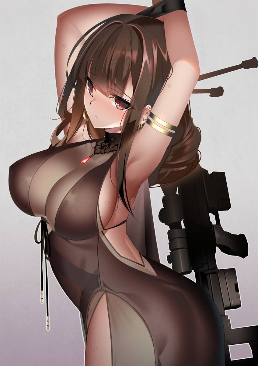 DSR-50のおっぱいを好き放題ヤリ放題な二次エロ画像【ドールズフロントライン】