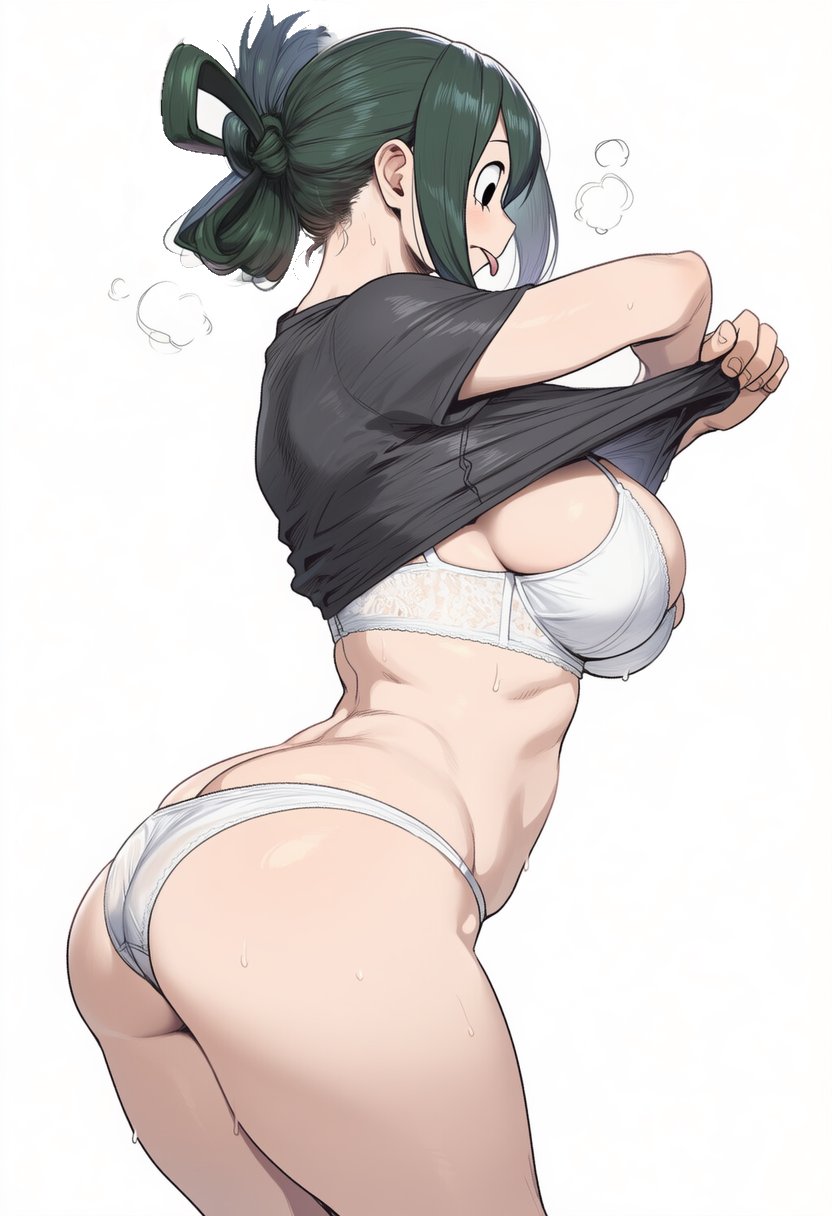 【画像あり】蛙吹梅雨が闇風俗で本番解禁www(僕のヒーローアカデミア)