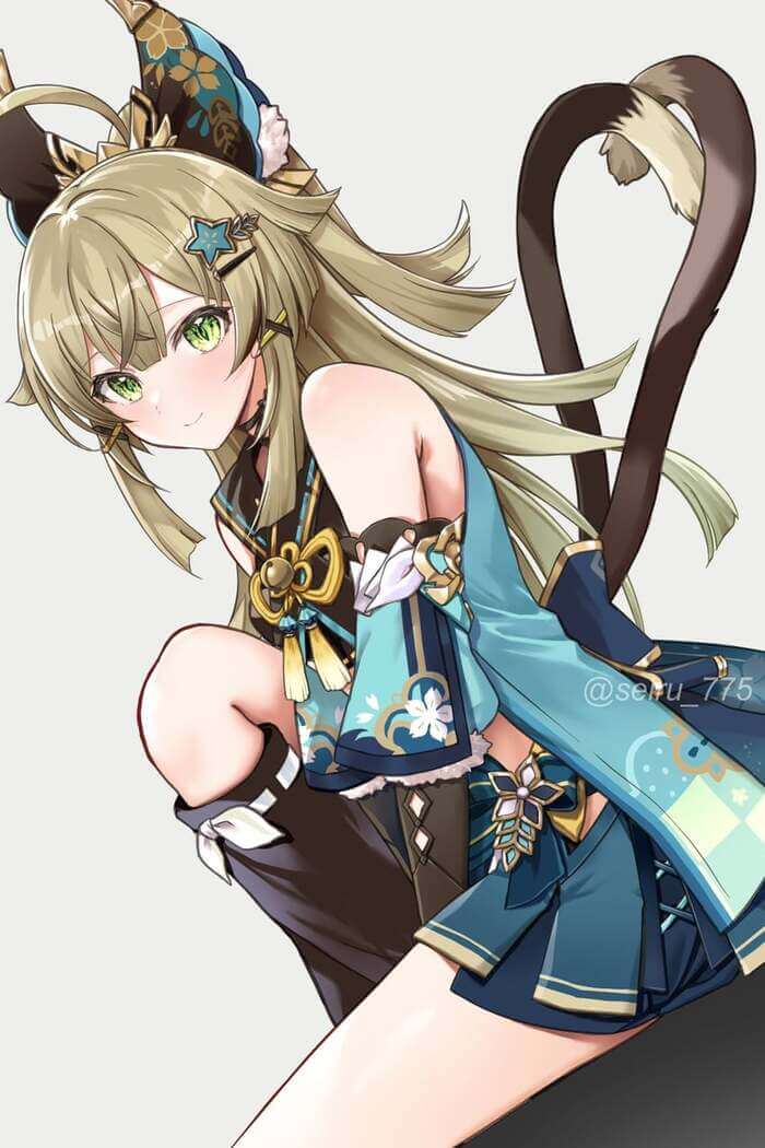 綺良々のどエロい二次エロ画像がいっぱいおっぱい！【原神】