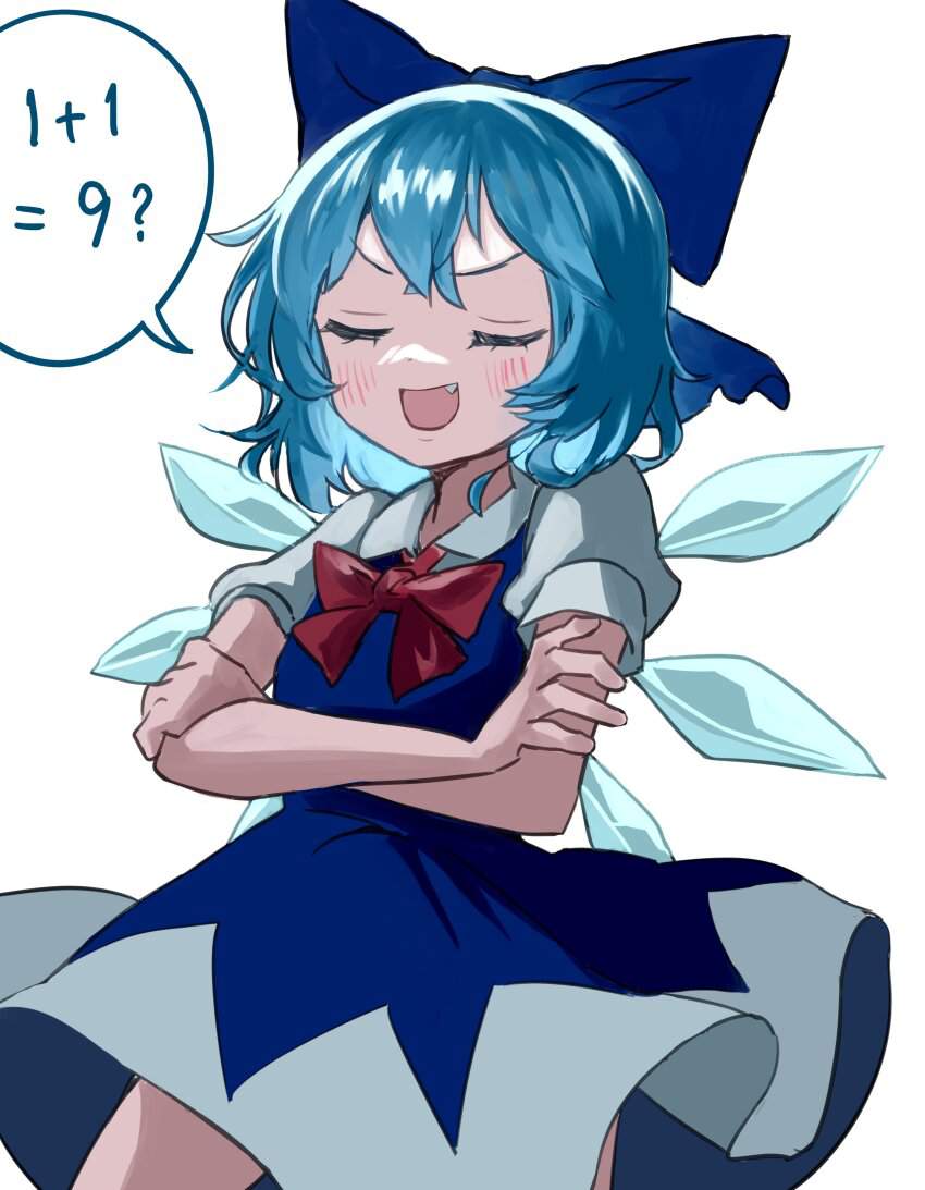 チルノのオナニー姿を想像するだけでめっちゃ抜けるエロ画像【東方Project】