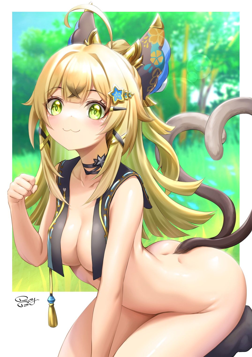 綺良々のどエロい二次エロ画像がいっぱいおっぱい！【原神】