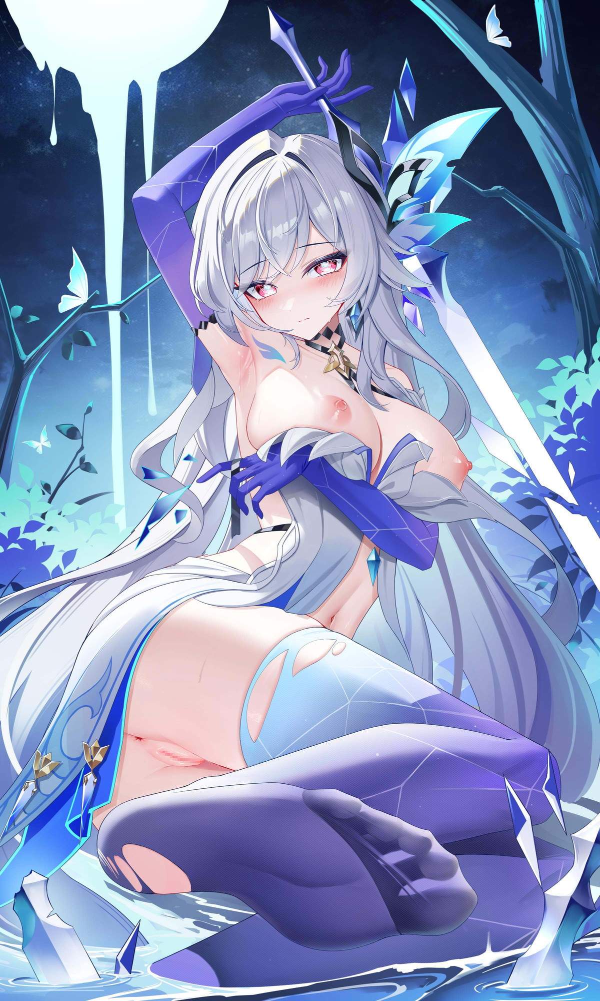 スカークのオナニー姿を想像するだけでめっちゃ抜けるエロ画像【原神】