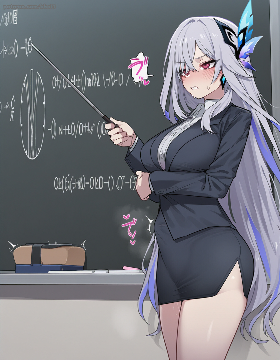 スカークのオナニー姿を想像するだけでめっちゃ抜けるエロ画像【原神】