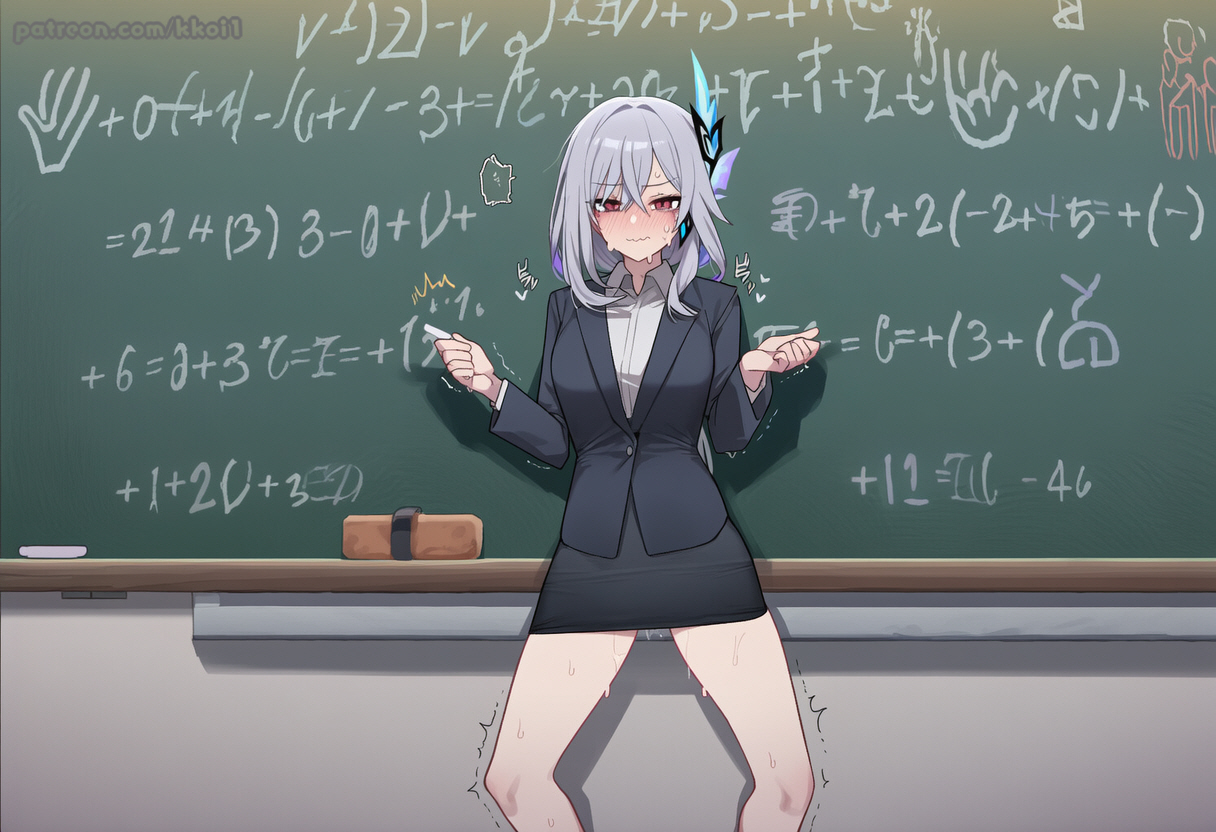 スカークのオナニー姿を想像するだけでめっちゃ抜けるエロ画像【原神】