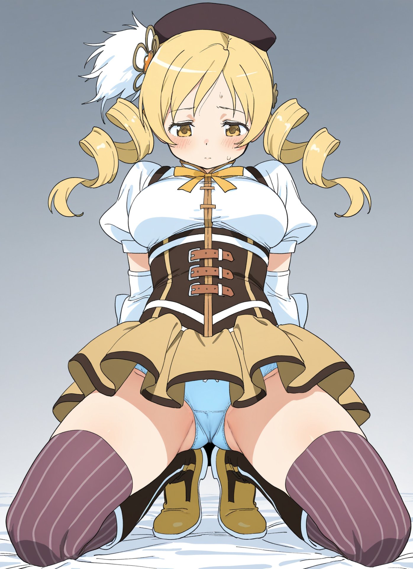 【エロ画像】マミさんとエッチする妄想をしたときにありがちな展開！(魔法少女まどか☆マギカ)