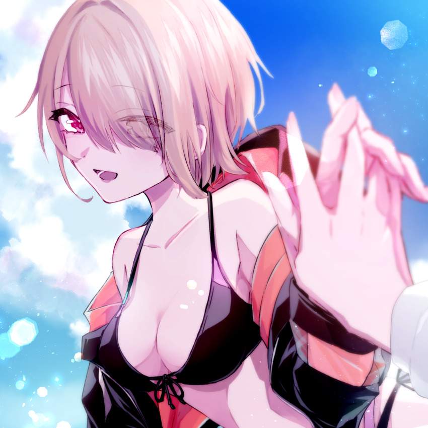 【エロ画像】ヘブンバーンズレッドのエロコスプレの参考にしたくなる茅森月歌のキャラクター画像