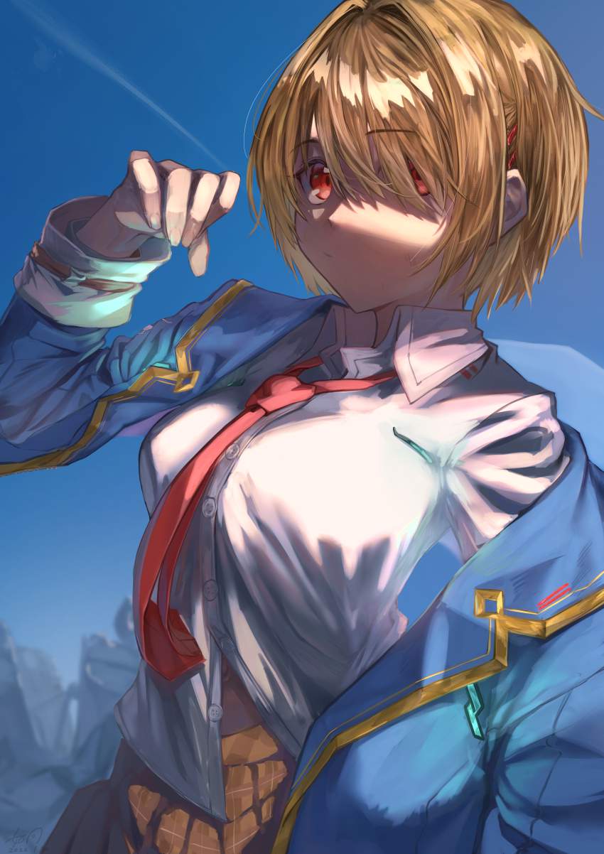 【エロ画像】ヘブンバーンズレッドのエロコスプレの参考にしたくなる茅森月歌のキャラクター画像