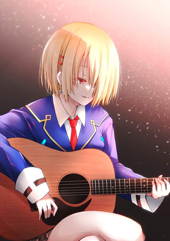 【エロ画像】ヘブンバーンズレッドのエロコスプレの参考にしたくなる茅森月歌のキャラクター画像