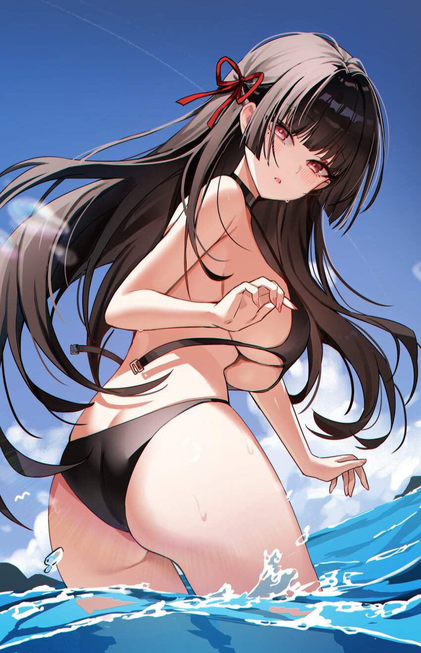 【鳴潮】声優さんのエロボイスに合わせて鑑賞したい千咲の抜けるエロ画像