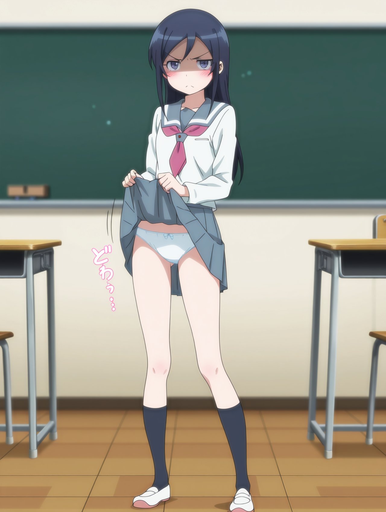 【エロ画像】新垣あやせとエッチする妄想をしたときにありがちな展開！(俺の妹がこんなに可愛いわけがない)