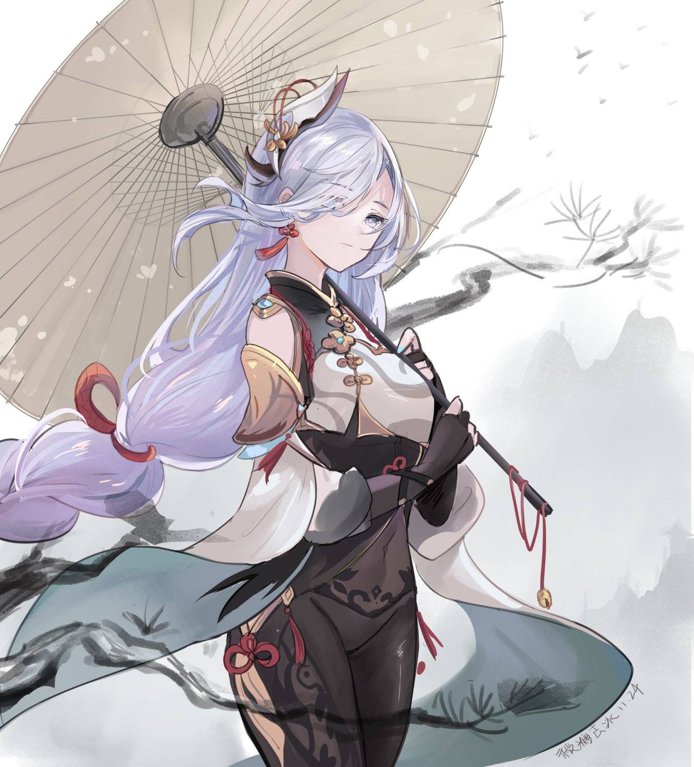 【原神】申鶴のがっつりむしゃぶりつきたいおっぱいエロ画像で即抜き！