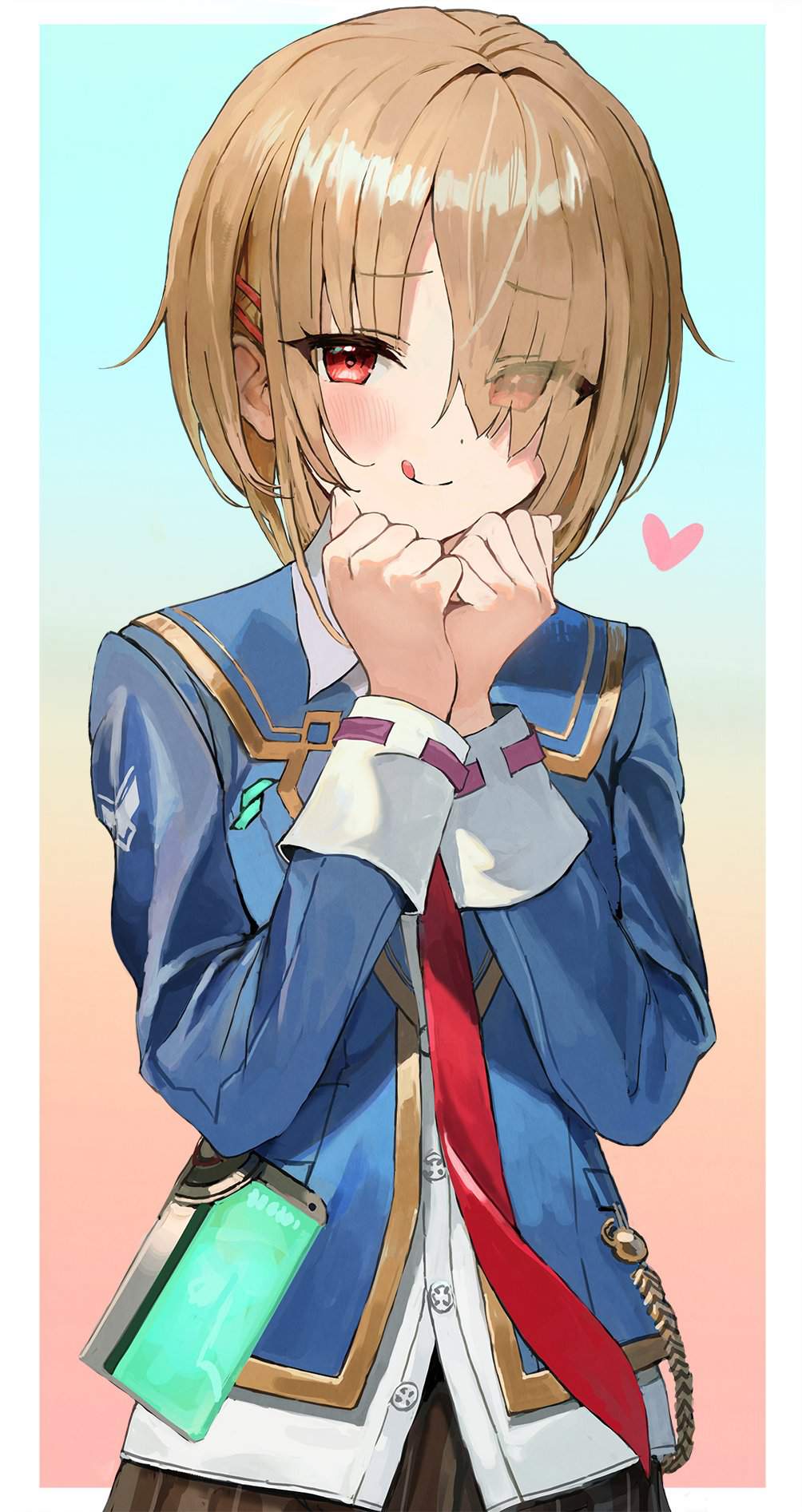 【エロ画像】ヘブンバーンズレッドのエロコスプレの参考にしたくなる茅森月歌のキャラクター画像