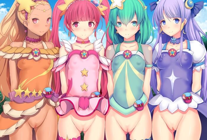 【プリキュア】キュアスターの可愛いHな二次エロ画像