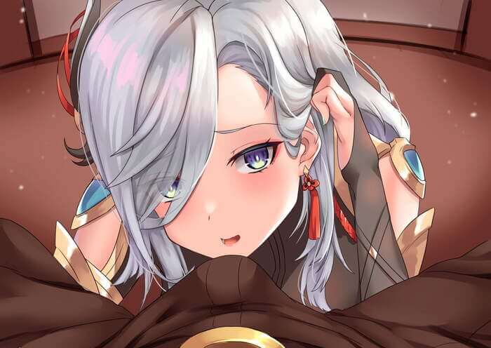 【原神】申鶴のがっつりむしゃぶりつきたいおっぱいエロ画像で即抜き！