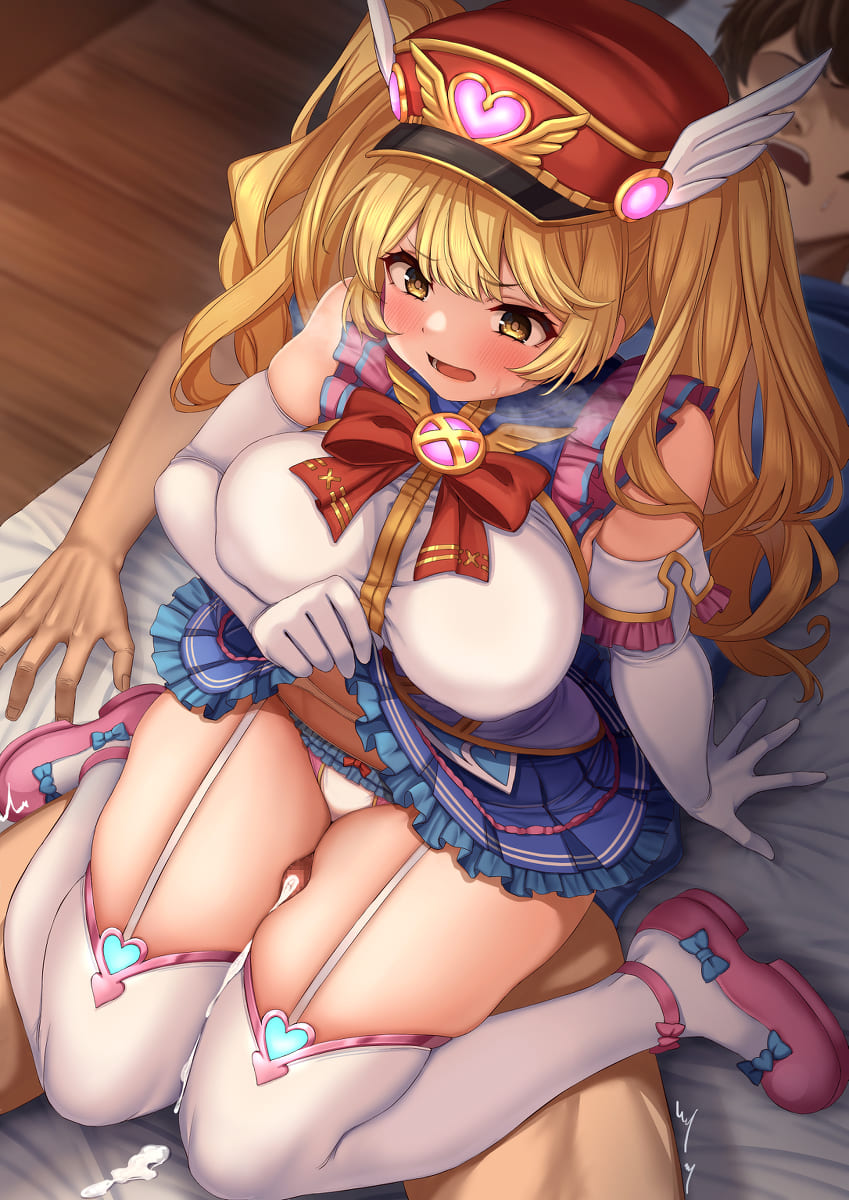 【グランブルーファンタジー】モニカがオナニーしているのを想像して即抜き二次エロ画像