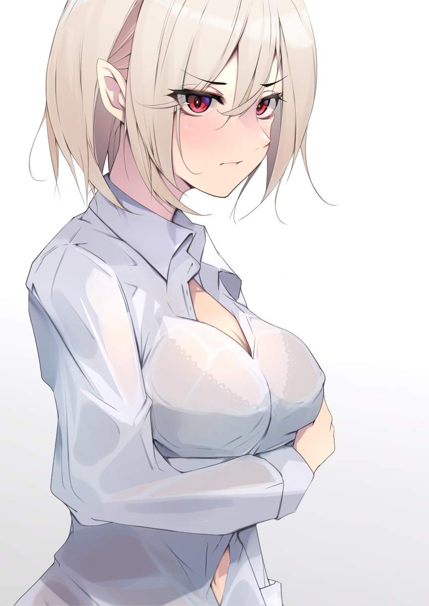 【エロ画像】ヘブンバーンズレッドのエロコスプレの参考にしたくなる茅森月歌のキャラクター画像