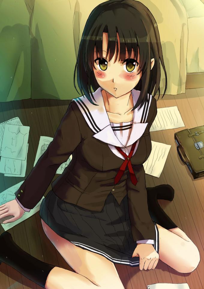 【エロ画像】冴えない彼女の育てかたのエロコスプレの参考にしたくなる加藤恵のキャラクター画像