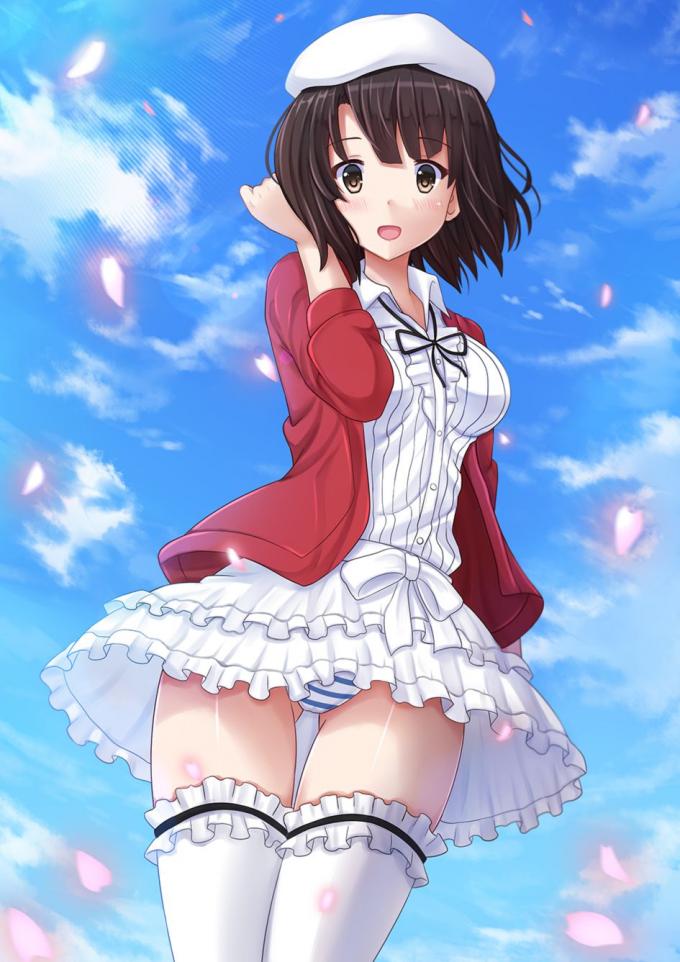 【エロ画像】冴えない彼女の育てかたのエロコスプレの参考にしたくなる加藤恵のキャラクター画像
